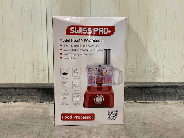 Swiss pro multi-function food processor keukenmachines & mixers - afbeelding 5 van  10