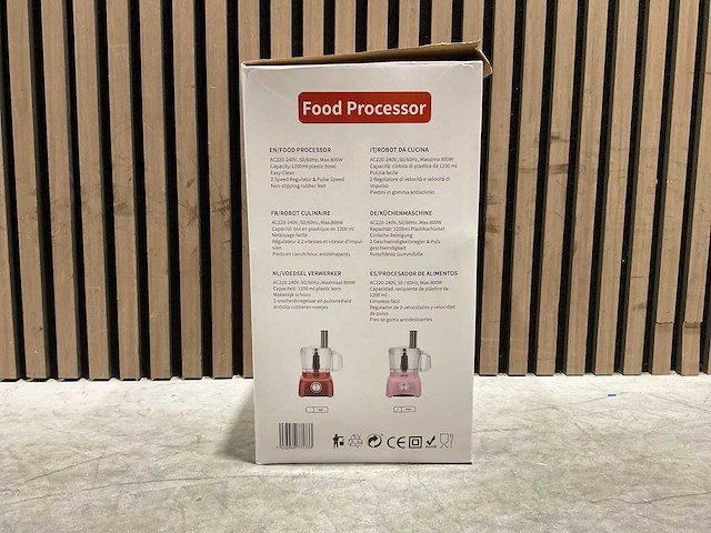 Swiss pro multi-function food processor keukenmachines & mixers - afbeelding 9 van  10