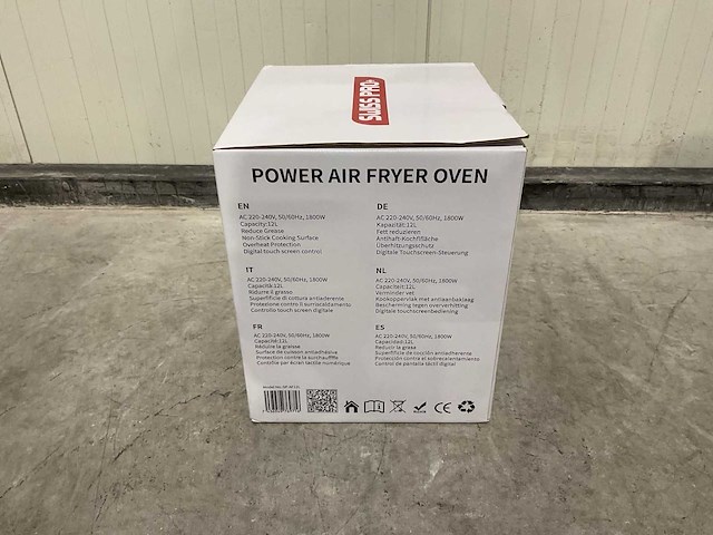 Swiss pro+ power air fryer oven keukenmachine - afbeelding 6 van  13