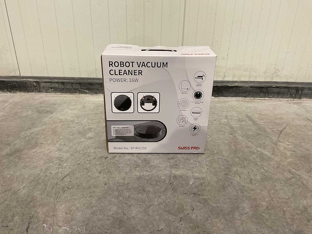 Swiss pro+ robot vacuum cleaner stofzuiger - afbeelding 3 van  7