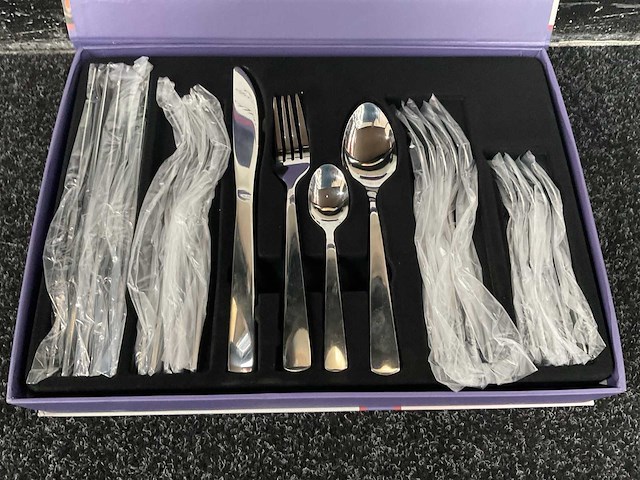 Swiss pro+ sp-cut24 24 pcs keuken bestek set - afbeelding 6 van  6