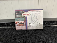 Swiss pro+ sp-cut24 24 pcs keuken bestek set - afbeelding 1 van  6