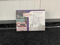 Swiss pro+ sp-cut24 24 pcs keuken bestek set