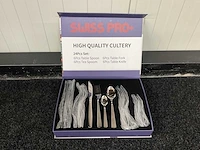 Swiss pro+ sp-cut24 24 pcs keuken bestek set - afbeelding 5 van  6
