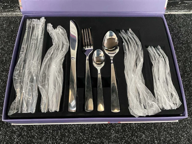 Swiss pro+ sp-cut24 24 pcs keuken bestek set - afbeelding 6 van  6