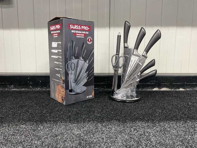 Swiss pro+ sp-ks05 8 pcs keuken messen set - afbeelding 1 van  5