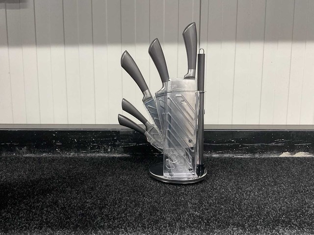 Swiss pro+ sp-ks05 8 pcs keuken messen set - afbeelding 2 van  3