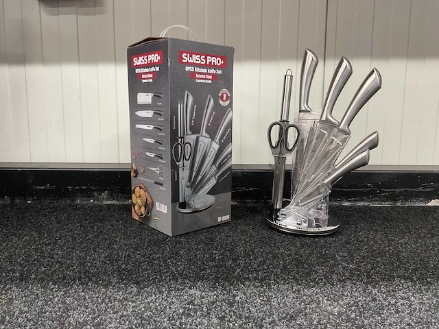Swiss pro+ sp-ks06 8 pcs keuken messen set - afbeelding 1 van  5