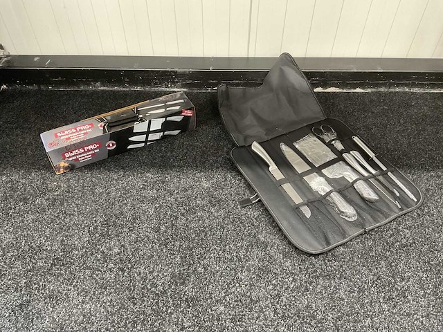 Swiss pro+ sp-ks08 8 pcs keuken messen set - afbeelding 1 van  5