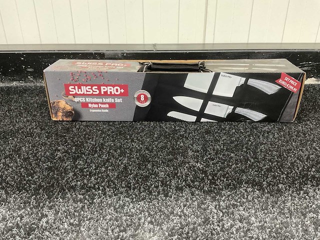 Swiss pro+ sp-ks08 8 pcs keuken messen set - afbeelding 3 van  5