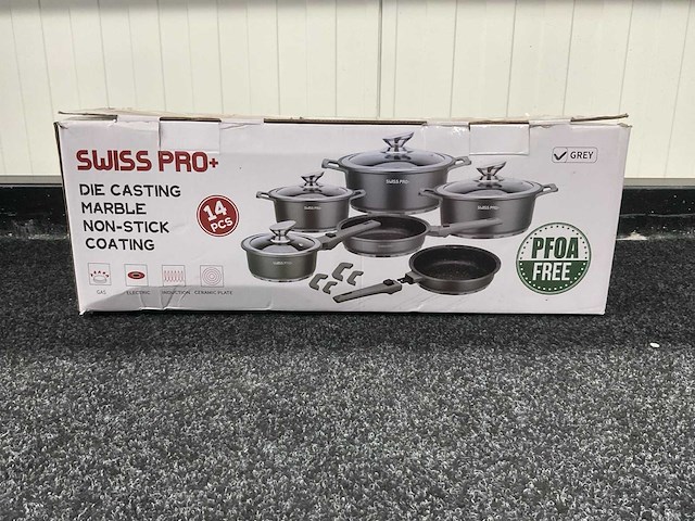 Swiss pro+ sp-mc1014 14 pcs pannen set - afbeelding 3 van  4