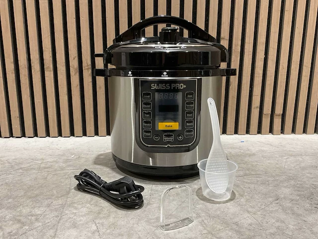 Swiss pro+ sp-pc.5le electric pressure cooker 6l - afbeelding 7 van  16