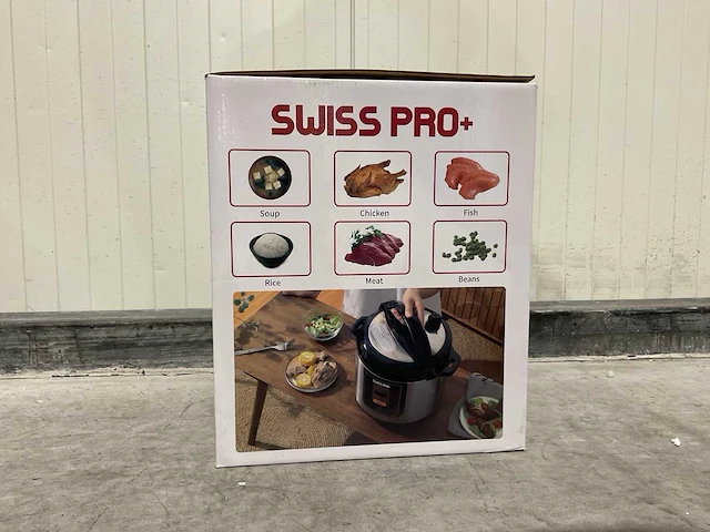 Swiss pro+ sp-pc.5le electric pressure cooker 6l - afbeelding 11 van  16