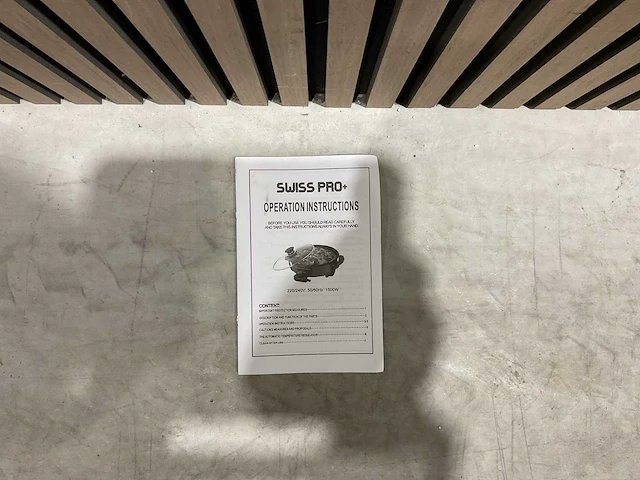 Swiss pro+ sp-pp46 electric pizza pan - afbeelding 2 van  12