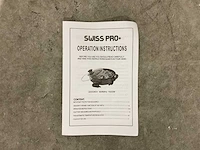 Swiss pro+ sp-pp46 electric pizza pan - afbeelding 9 van  12