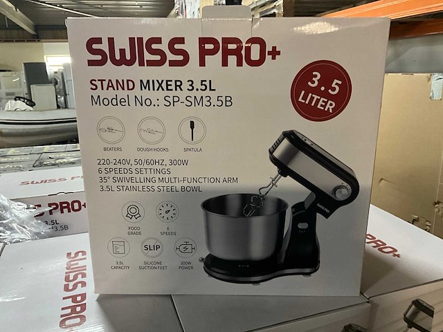 Swiss pro+ sp-sm3.5b keukenmixer (11x) - afbeelding 3 van  5