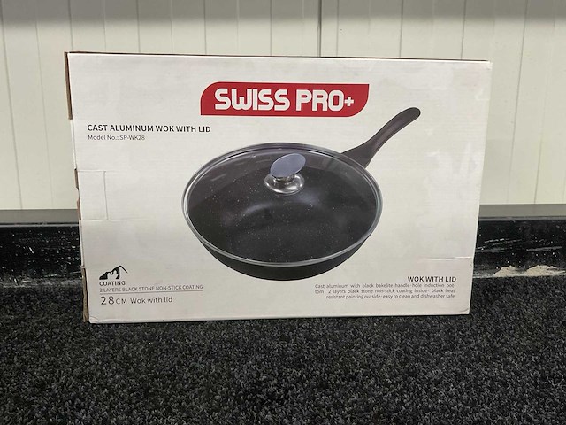 Swiss pro + sp-wk28 wok pan - afbeelding 4 van  6