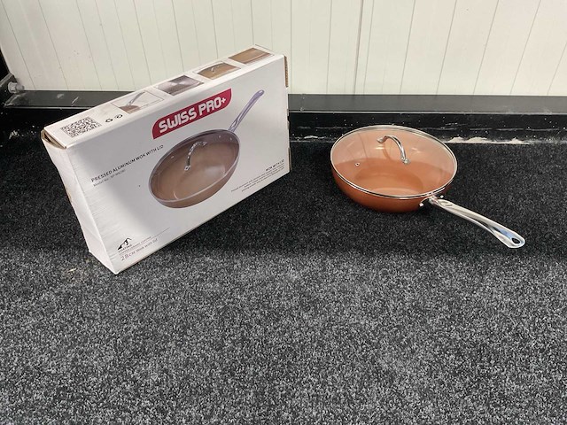 Swiss pro + sp-wk28c wok pan - afbeelding 1 van  6