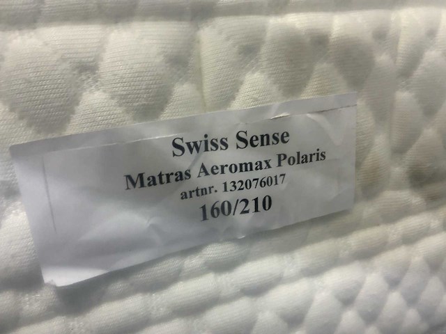 Swiss sense aeromax polaris matras b160 x l210 cm - afbeelding 6 van  6