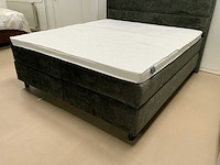 Swiss sense / diks bedmakers topmatras deluxe comfort hybride koudschuim split topper b180 x l210 cm - afbeelding 6 van  9