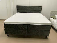 Swiss sense / diks bedmakers topmatras deluxe comfort hybride koudschuim split topper b180 x l210 cm - afbeelding 3 van  9