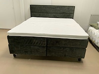 Swiss sense / diks bedmakers topmatras deluxe comfort koudschuim split topper b160 x l200 cm - afbeelding 5 van  5