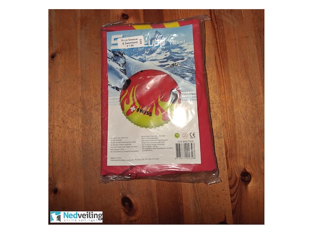 Swiss sports sneeuw / zwemband 75 cm (doos q2) - afbeelding 1 van  3