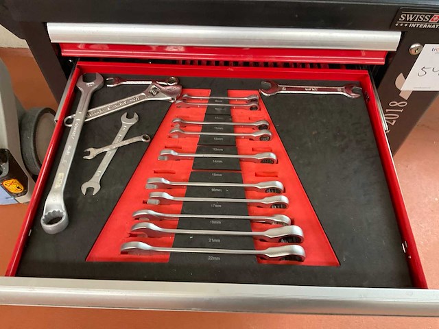 Swisskraft 2018 gereedschapswagen met inhoud - afbeelding 4 van  6
