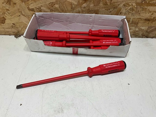 Swisstools schroevendraaier (8x) - afbeelding 1 van  5