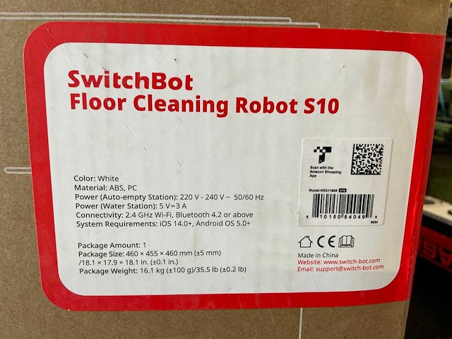 Switchbot s10 robotstofzuiger - afbeelding 3 van  3