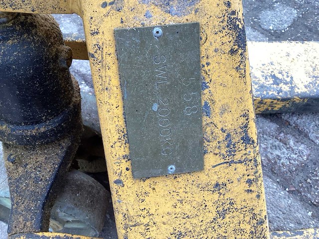 Swl 558 hand hydraulische palletwagen - afbeelding 6 van  7