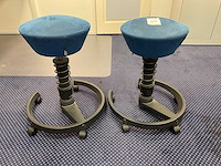 Swopper aeris verrijdbare kruk (2x) - afbeelding 1 van  6