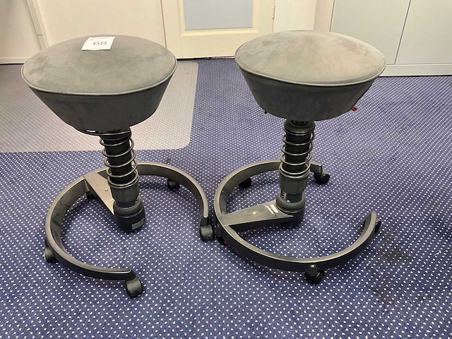 Swopper aeris verrijdbare kruk (2x) - afbeelding 1 van  4