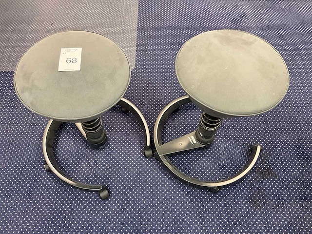 Swopper aeris verrijdbare kruk (2x) - afbeelding 2 van  4