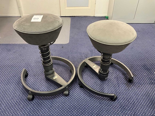 Swopper aeris verrijdbare kruk (2x) - afbeelding 1 van  2