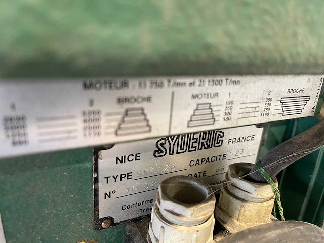 Syderic - snc 23 - kolomboormachine - afbeelding 6 van  10
