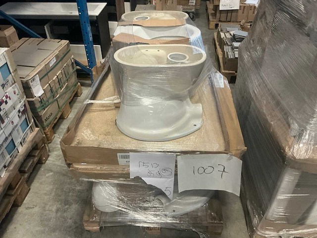 Sydny wit toilet (9x) - afbeelding 1 van  4