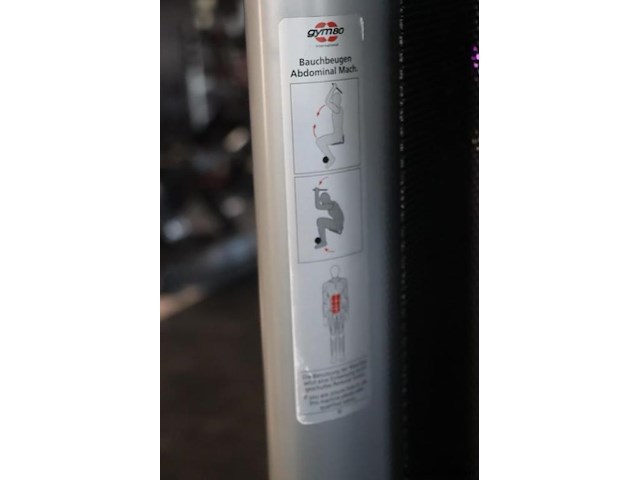 Sygnum buikspier/crunch machine type gym80 - afbeelding 4 van  7