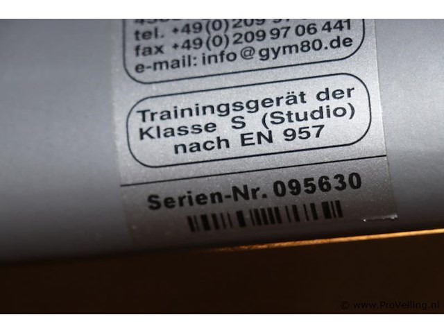 Sygnum fitnessapparaat type gym80 - afbeelding 8 van  8