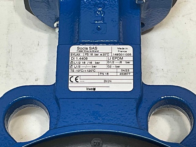 Sylax vlinderklep dn125 (2x) - afbeelding 5 van  6