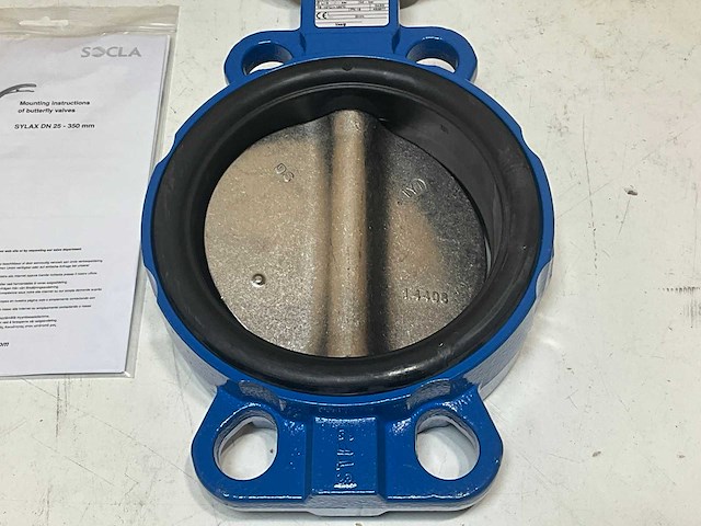 Sylax vlinderklep dn125 (2x) - afbeelding 3 van  6