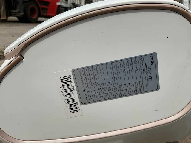 Sylon csdh-12k airconditioning - afbeelding 8 van  11