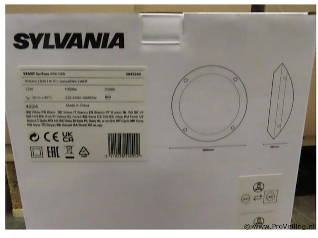 Sylvania - start surface - led lamp - 5 stuks - afbeelding 1 van  2