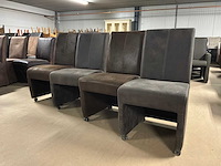 Sylvian verrijdbare eetkamerstoel (4x) - afbeelding 1 van  11