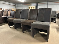 Sylvian verrijdbare eetkamerstoel (4x) - afbeelding 4 van  11