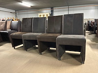 Sylvian verrijdbare eetkamerstoel (4x) - afbeelding 6 van  11