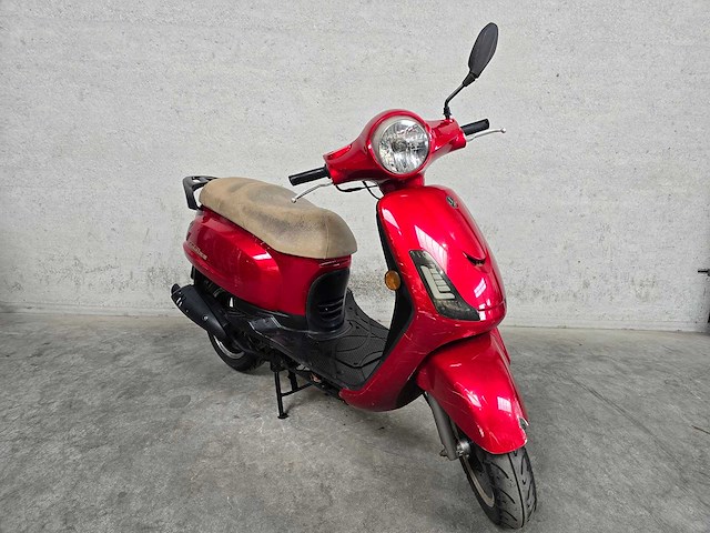 Sym - bromscooter - fiddle - 4t 45km uitvoering f538fh - afbeelding 4 van  6