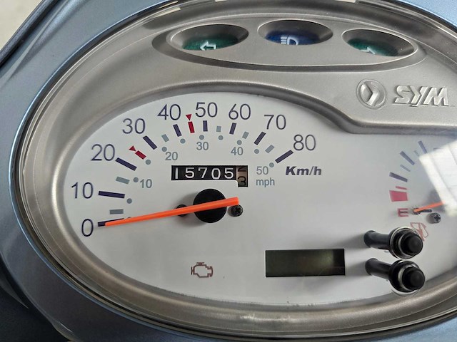 Sym - bromscooter - fiddle iii - 4t 45km uitvoering f659xn - afbeelding 5 van  5