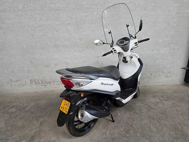 Sym - bromscooter - symphony st - 4t 45km uitvoering dhs87g - afbeelding 3 van  5