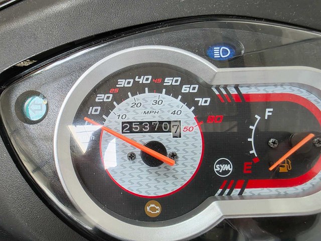 Sym - snorscooter - orbit lli - 4t 25km uitvoering fbg56j - afbeelding 7 van  7